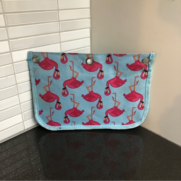 😎Staples flamingo 3 ring pencil case - Picture 7 of 8